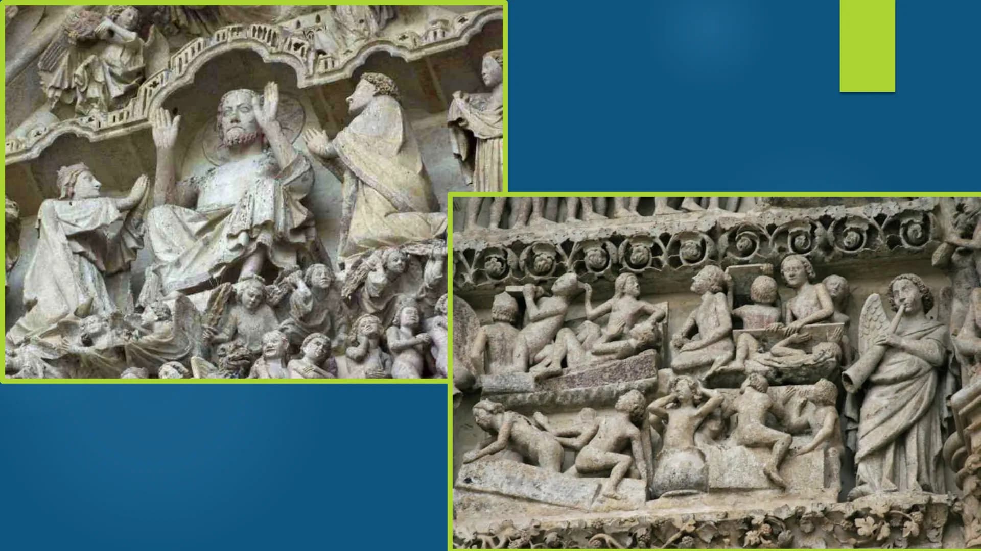 Il Gotico ▶ Il suo nome nasce con accezione dispregiativa
durante il Rinascimento, che vede in quest'arte
qualcosa di "barbarico" (da qui l'