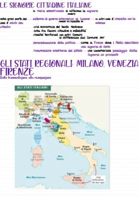 Know le signorie cittadine italiane-gli stati regionali-il regno di Napoli-la politica dell'equilibrio-prima fase delle guerre d'Italia  thumbnail