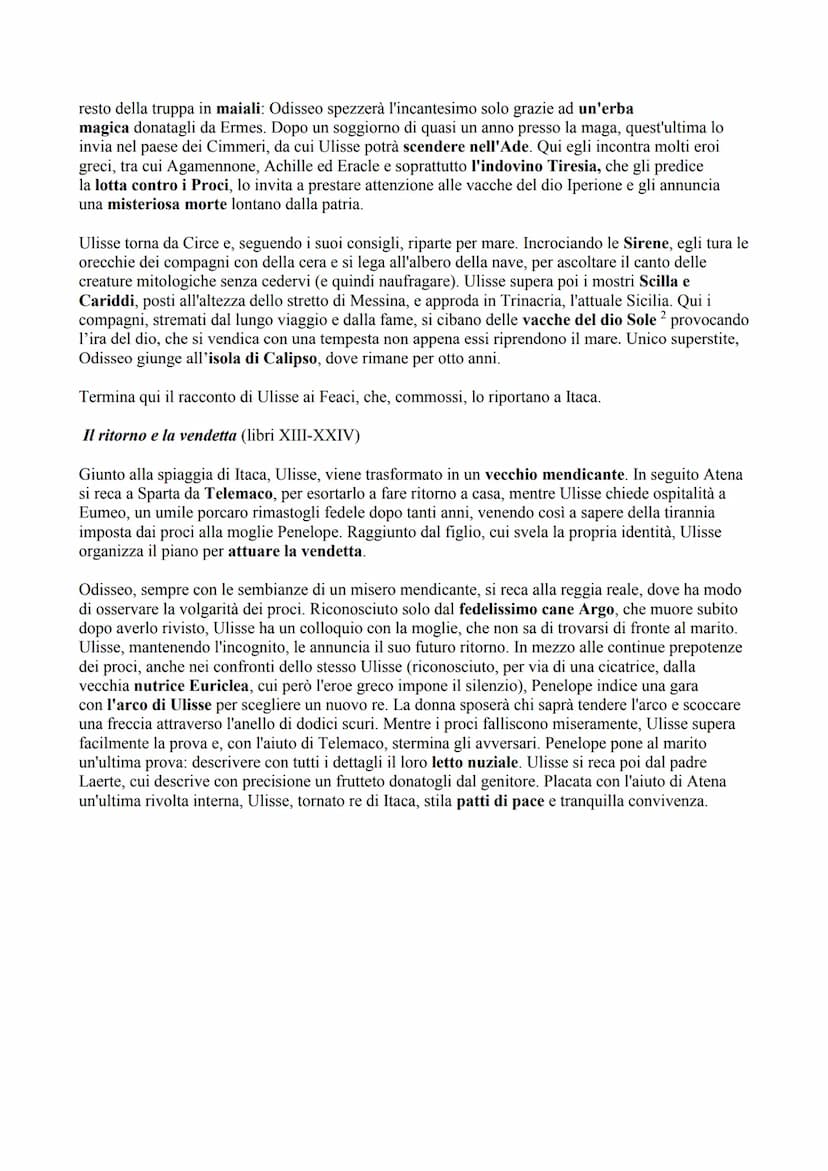 ●
L'"Odissea" di Omero: riassunto e personaggi principali
Caratteri generali e suddivisione del poema
L'Odissea, come l'Iliade, è un poema e
