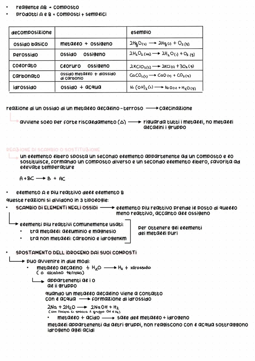 le trasformazioni
chimiche
in una trasformazione chimica si na ea rottura dei legami chimici de reagenti, i quaei eegandosi
in modo diverso 