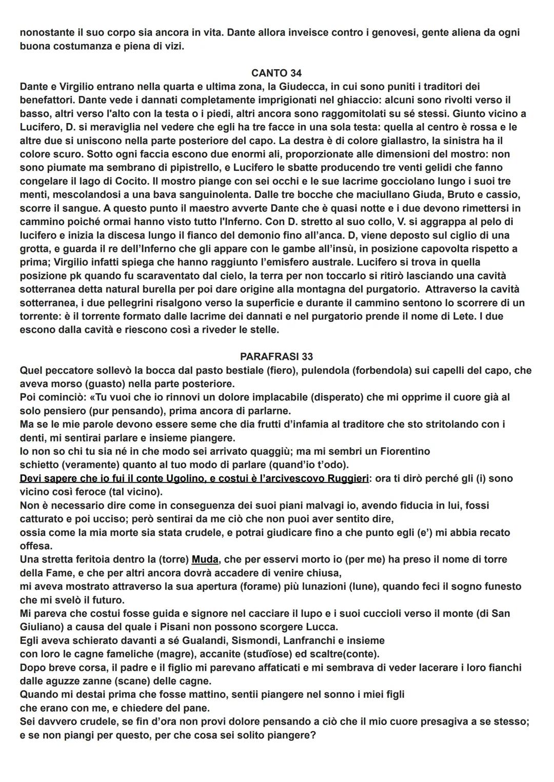 POZZO DEI GIGANTI
Il canto 31 dell'Inferno si svolge tra l'ottavo e il nono cerchio, nel Pozzo dei giganti, puniti per essersi
opposti a Dio
