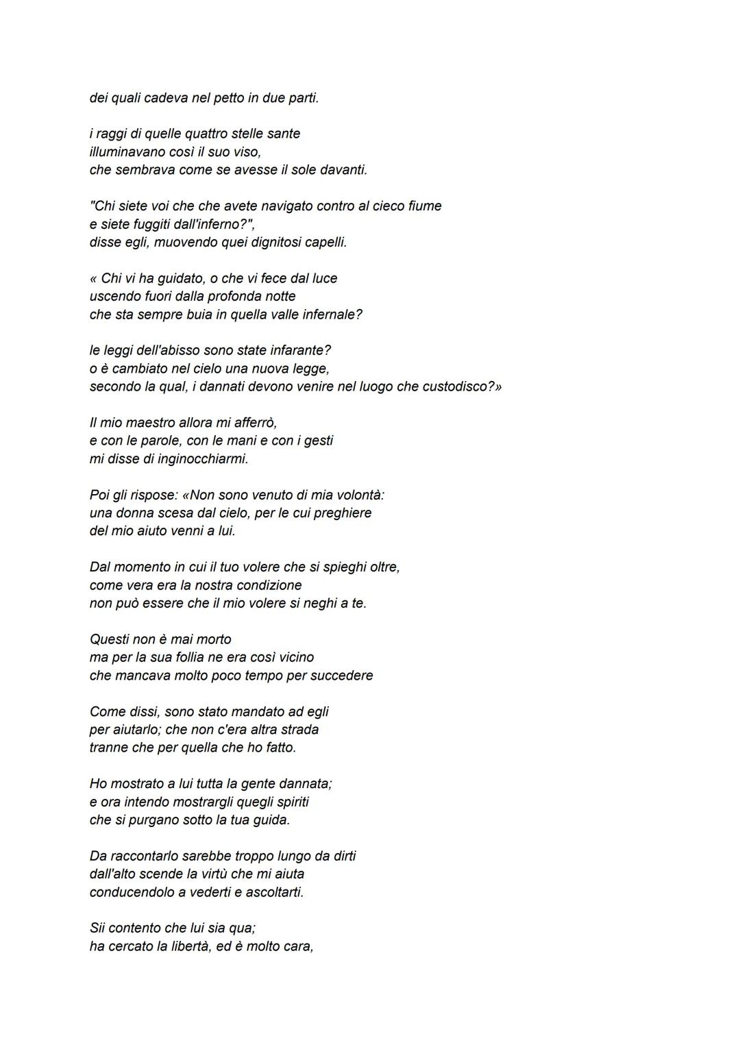 # Parafrasi primo canto del Purgatorio

Per percorrere le migliori acque
la navicella del mio ingegno alza le vele,
per lasciarsi dietro di 