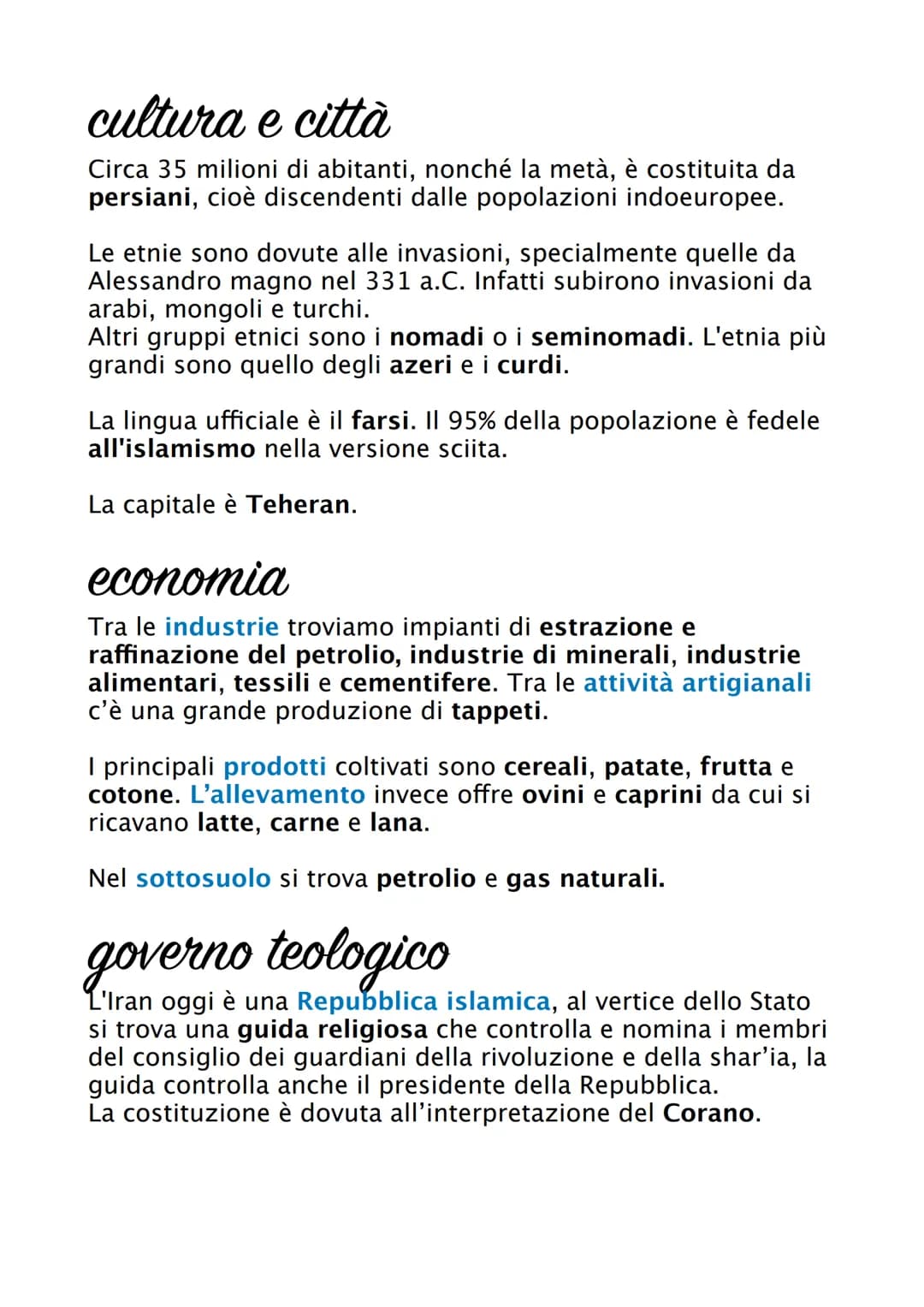 Esplora l'Iran: Vita, Storia e Geografia per Ragazzi