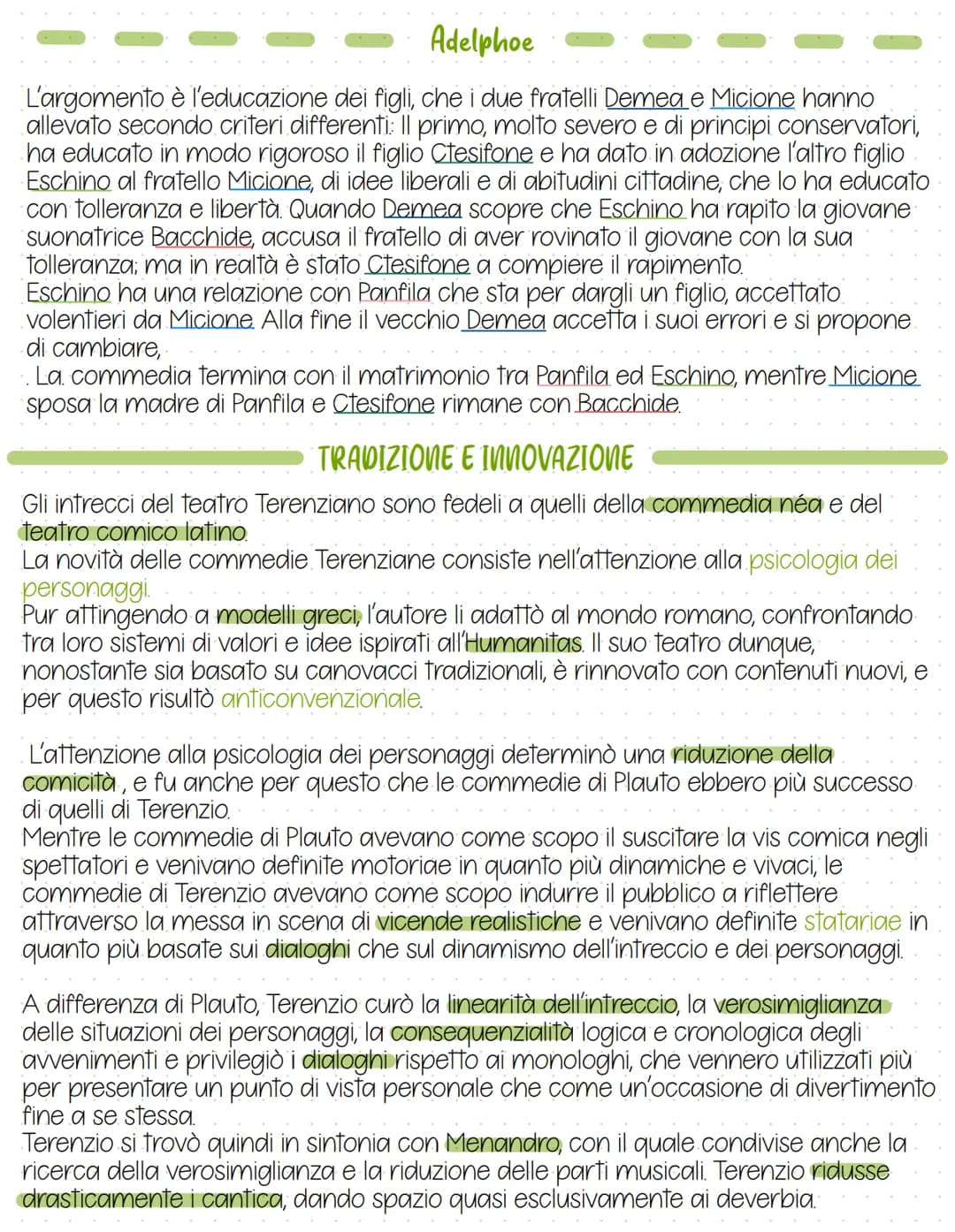 PUBLIO TERENZIO AFRO
Della vita di Publio Terenzio Afro abbiamo notizie scarse e controverse. Originario.
dell'Africa settentrionale, nacque