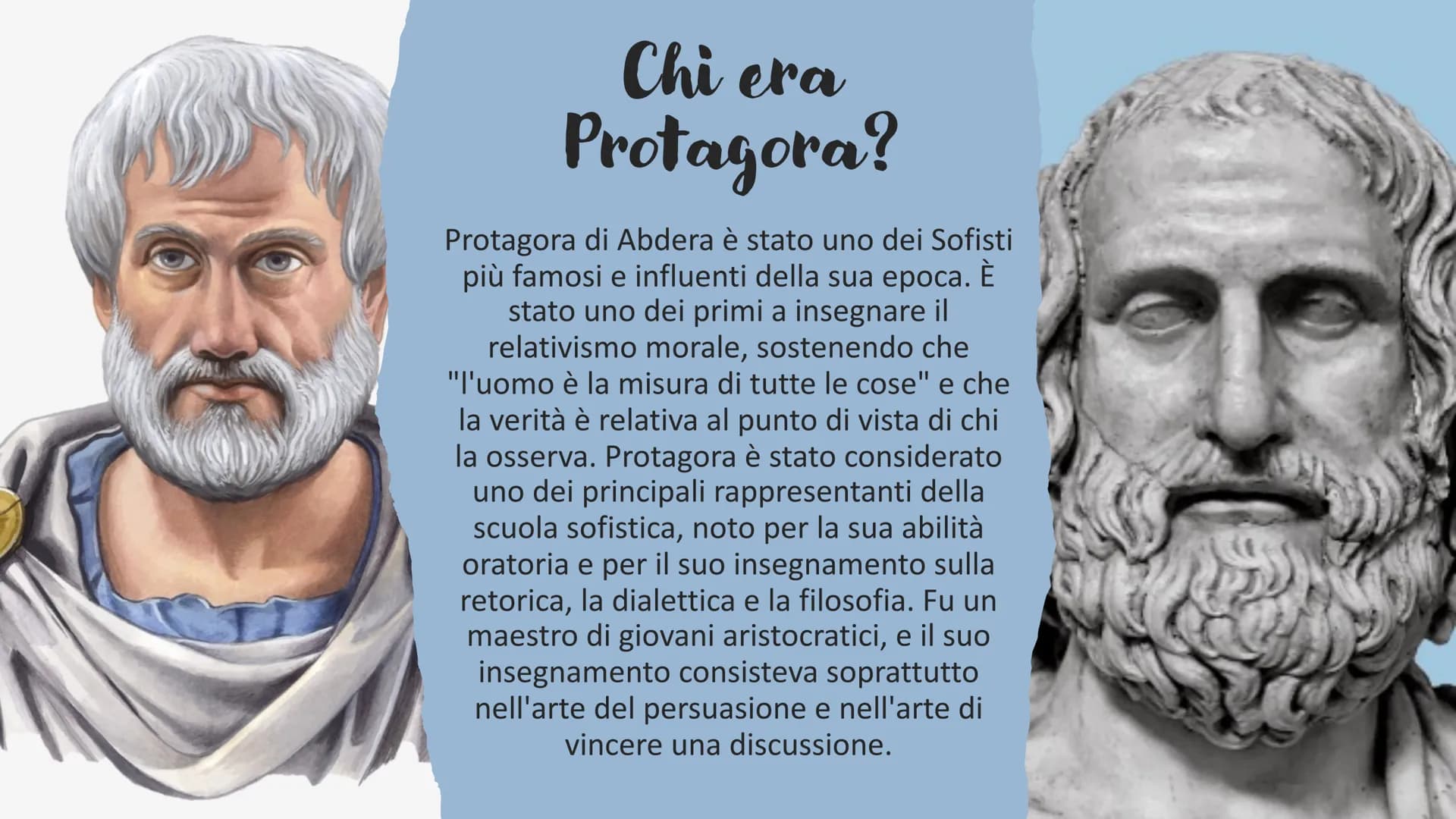 641 Sofisti Introduzione ai
Sofisti
I Sofisti sono stati un gruppo di filosofi
greci che vissero tra il V e IV secolo a.C. La
loro fama deri