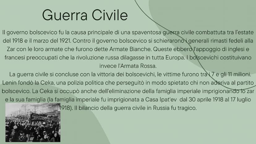 La
Rivoluzione
Russa Indice
Argomenti trattati
Introduzione
Bolscevichi e Menscevichi
Lenin
Rivoluzione
Guerra Civile
URSS
Industrializzazio