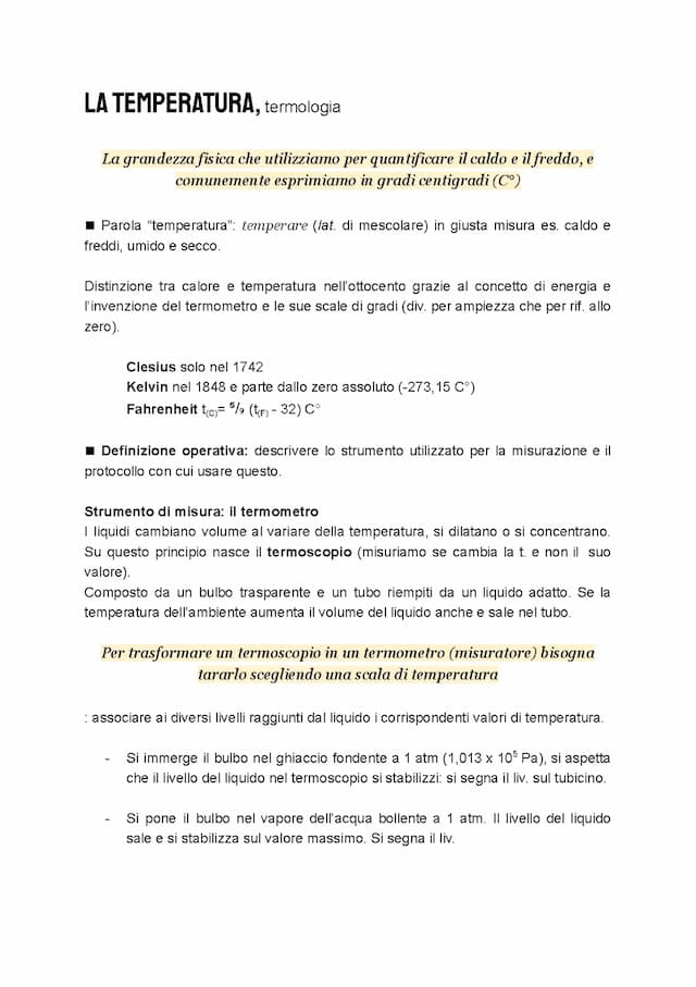Know Termonidamica: La temperatura e Il calore thumbnail