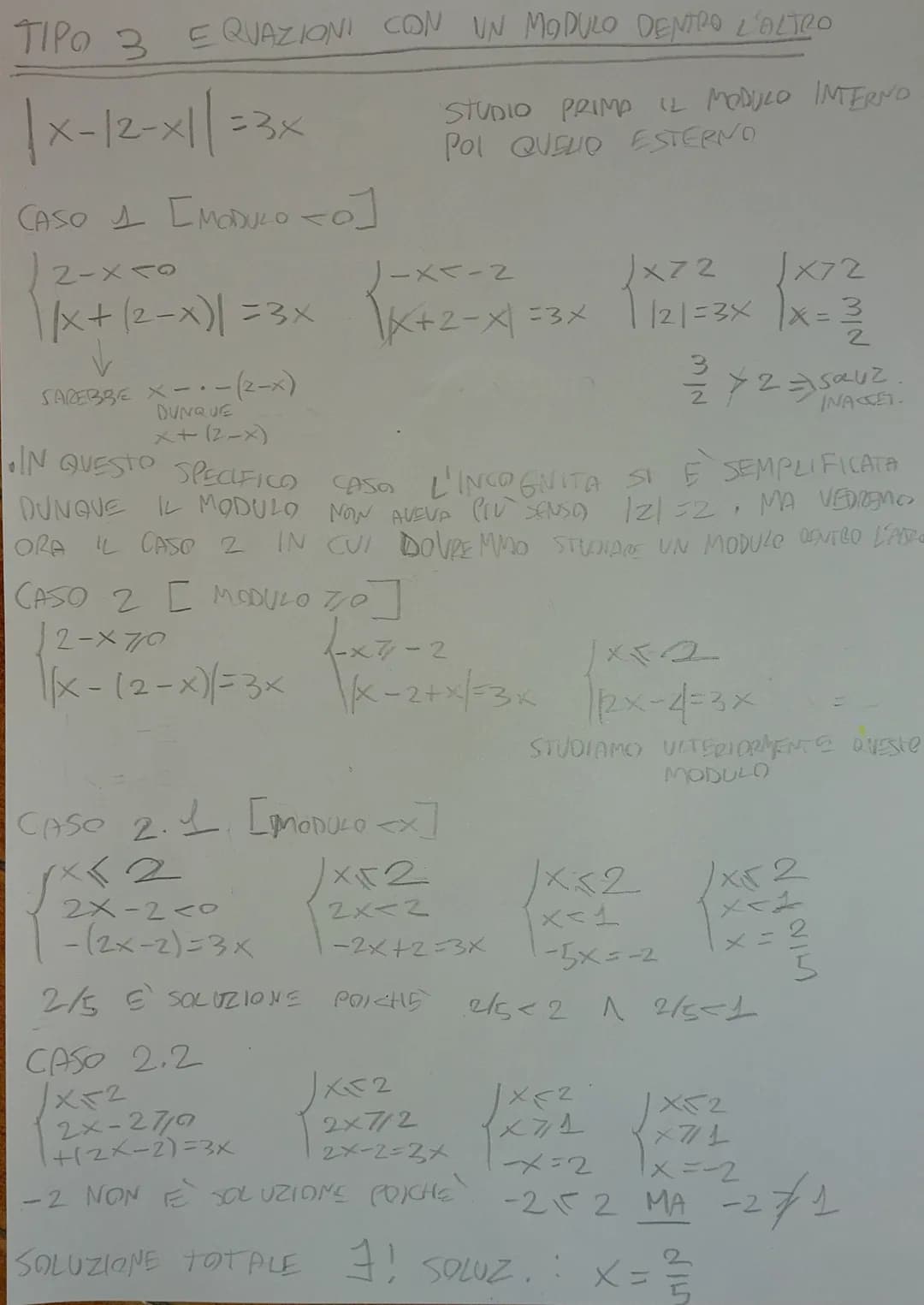 EQUAZIONI CON MODULI
PROPRIETÀ FONDAMENTALE
1x1 √55 ×7/10 ➜X
| SEXTO →-X
про у
(x+1=2
√x+1=8
1 =
(x+1)=2
x=-1
-x-1=2
√x + 17/0
EQUAZIONE CON