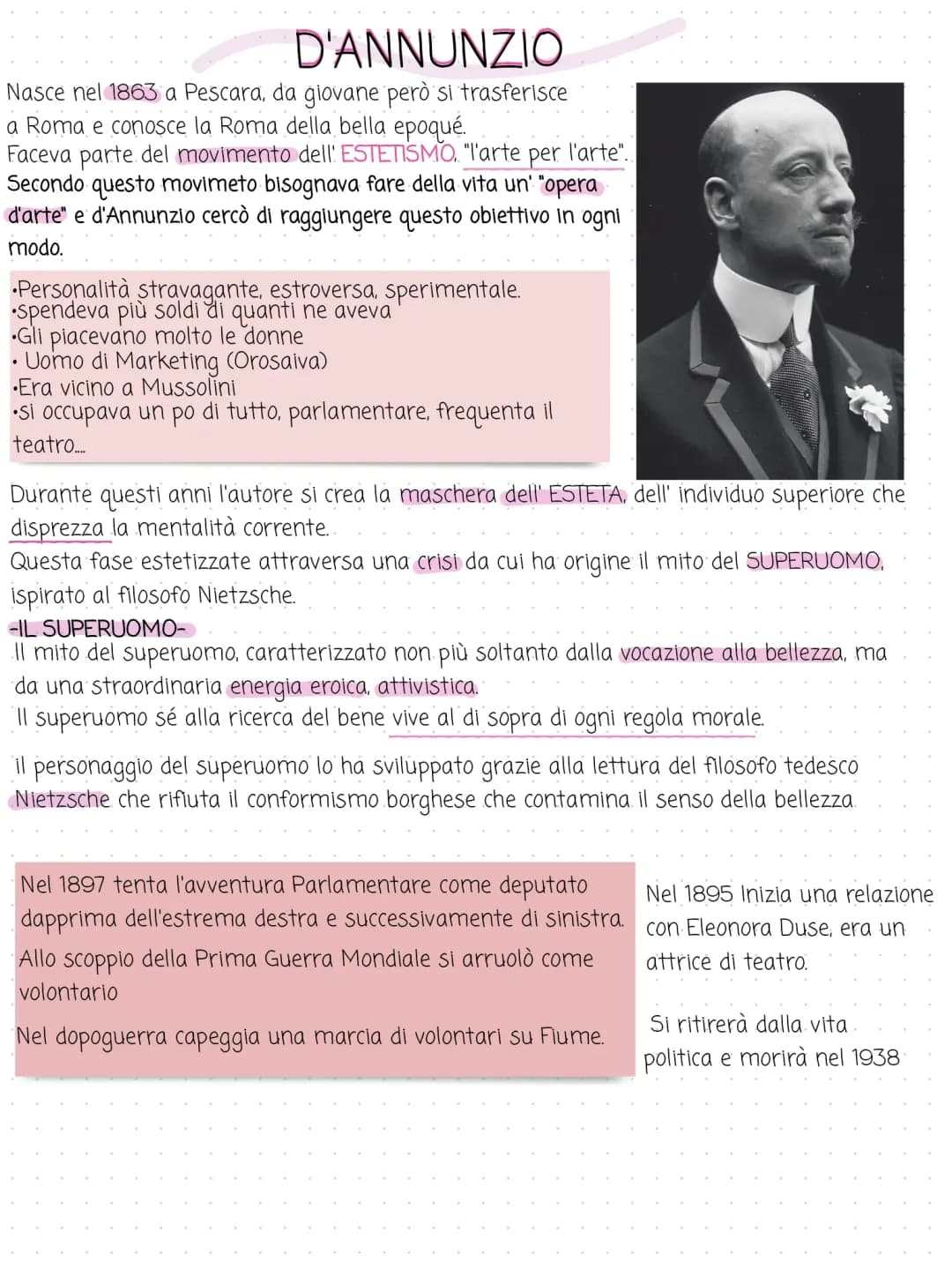 D’annunzio 