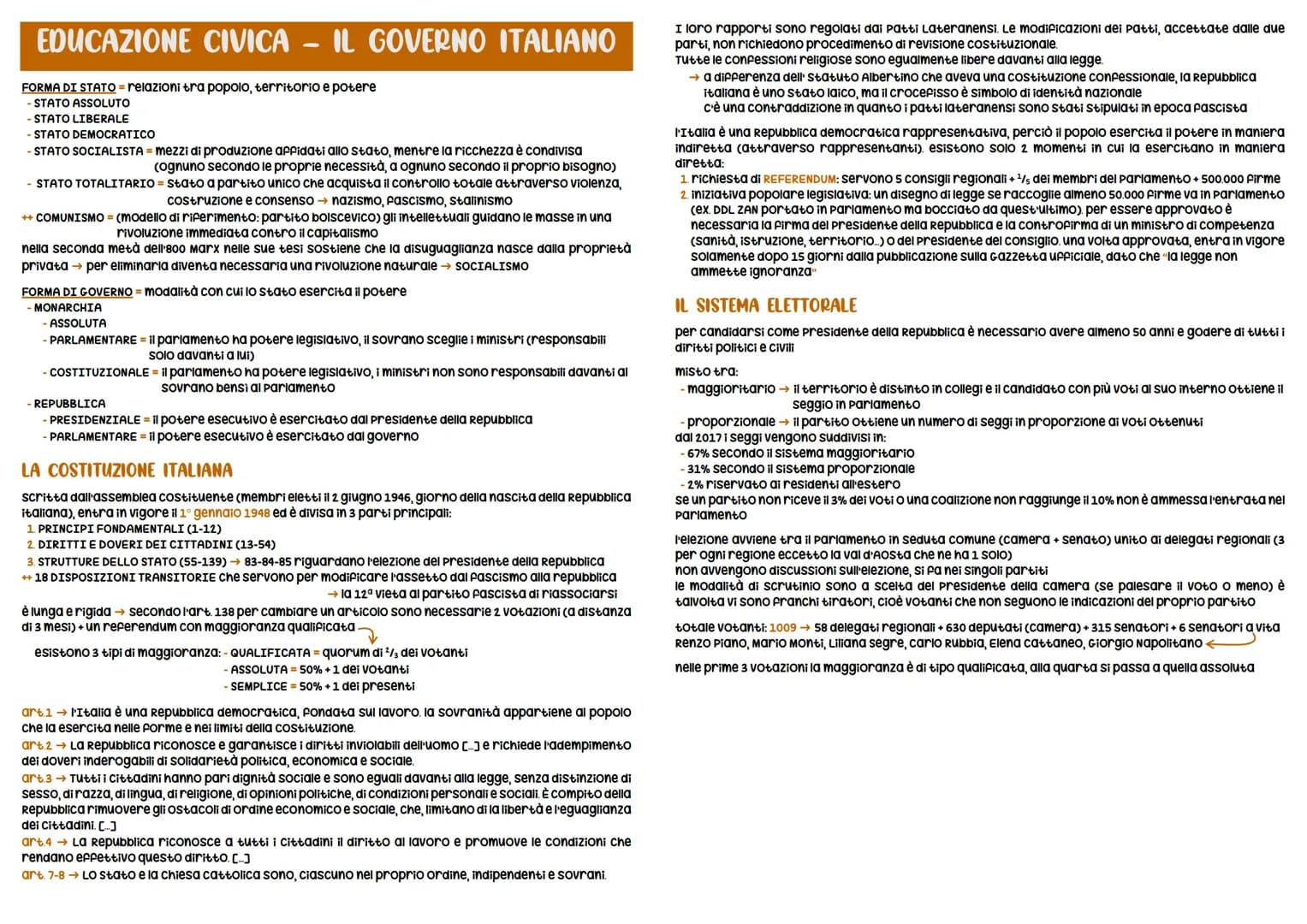 EDUCAZIONE CIVICA
-
IL GOVERNO ITALIANO
FORMA DI STATO = relazioni tra popolo, territorio e potere
STATO ASSOLUTO
STATO LIBERALE
STATO DEMOC