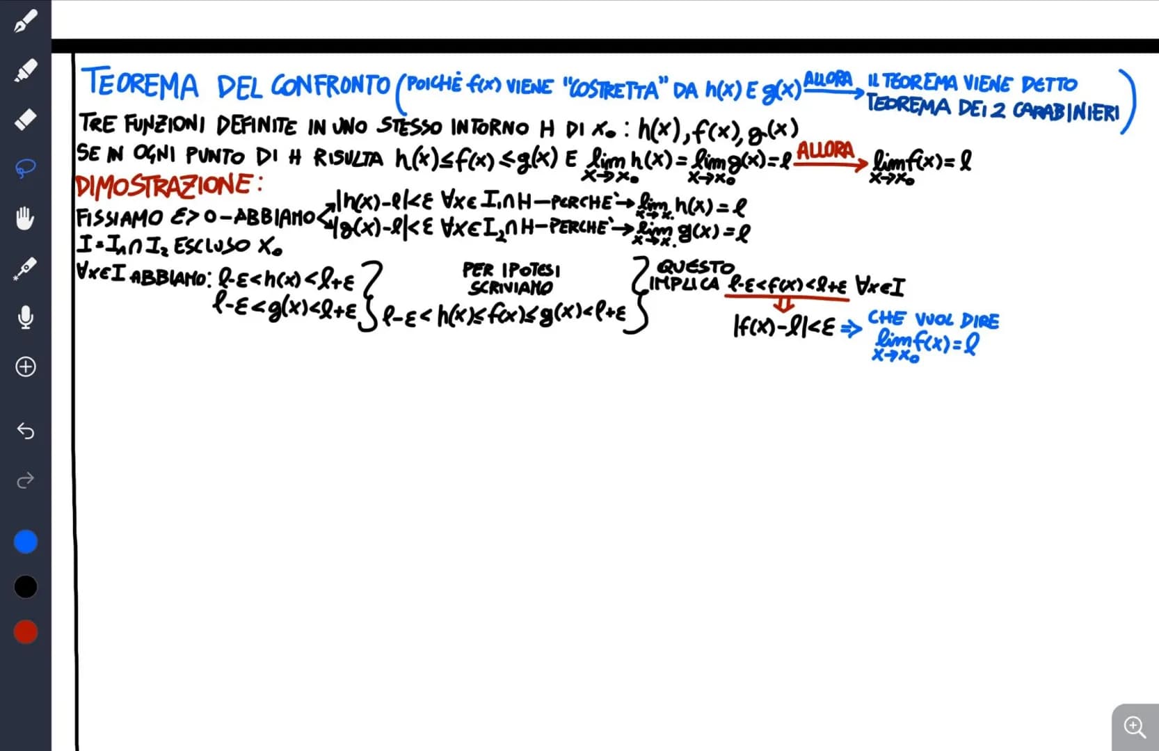 Impara il Teorema di Unicità del Limite e il Teorema del Confronto - PDF, Esempi e Esercizi Facili