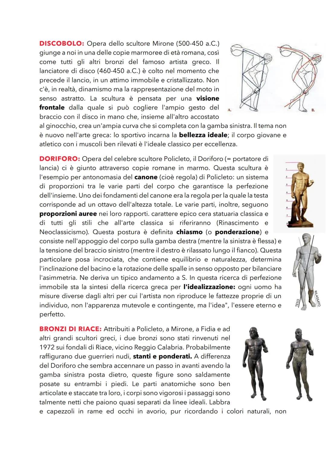 ETA CLASSICA (VI-IV SECOLO A.C.) →ARMONIA ED EQUILIBRIO
Durante la prima metà del V secolo a.C., le poleis elleniche furono costrette a unir