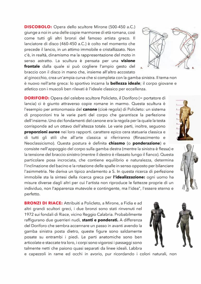 ETA CLASSICA (VI-IV SECOLO A.C.) →ARMONIA ED EQUILIBRIO
Durante la prima metà del V secolo a.C., le poleis elleniche furono costrette a unir