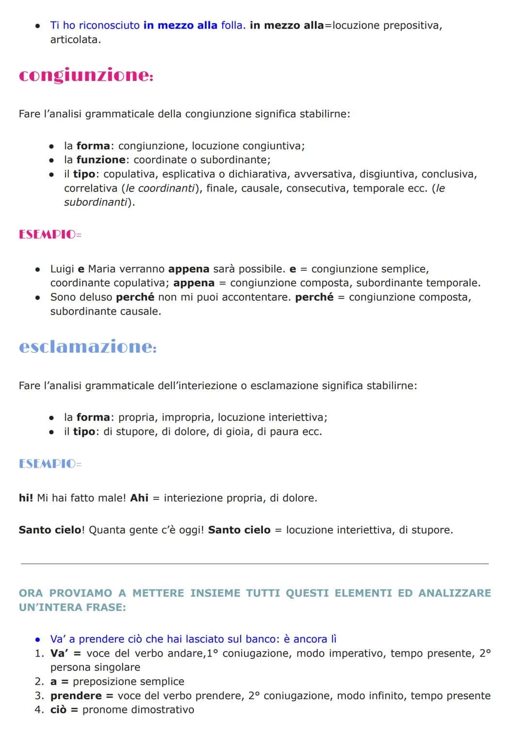 ANALISI GRAMMATICALE
ARTICOLO
NOME
PRONOME
COMUNE
PROPRIO
DETERMINATIVO
INDETERMINATIVO
PERSONA
ANIMALE
COSA
genere
MASCHILE
FEMMINILE
gener