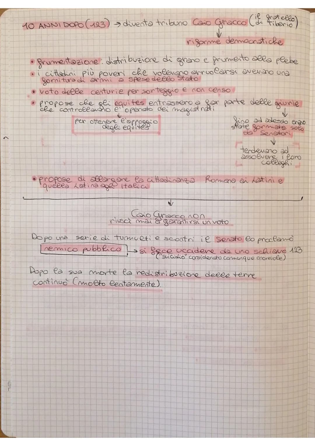 ~
LA RIFORMA AGRARIA DEI GRACCHI ~~ ~~
ricco ma plebes
-2 gratell
La loro madre faceva parte della stirpe degli Scipioni.
Corneliamosa e imp