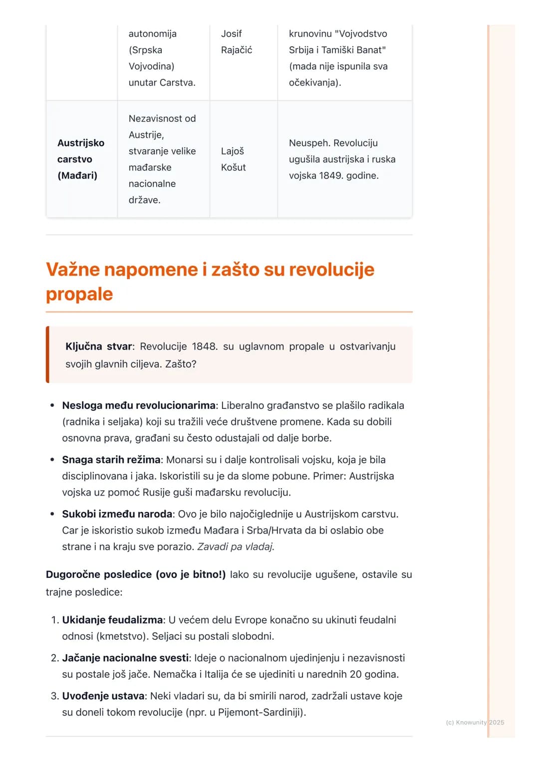 # Revolucije 1848. godine

## Uvod u revolucije 1848. godine

Revolucije 1848-1849. godine su bile niz pobuna koje su zahvatile skoro celu
E