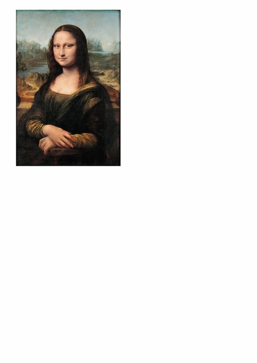 LEONARDO DA VINCI
1452 Vinci - 1519
pittore-scienziato molto curioso, analizza in modo scientifico tutto e poi realizza disegni
↳disegno = s