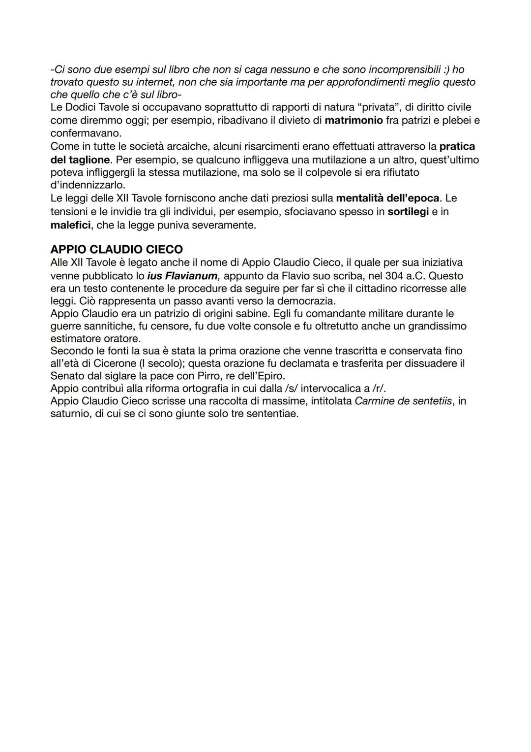I DOCUMENTI SCRITTI
LE PIÙ ANTICHE ISCRIZIONI LATINE
Le prime manifestazioni culturali latine erano orali. La scrittura era usata esclusivam
