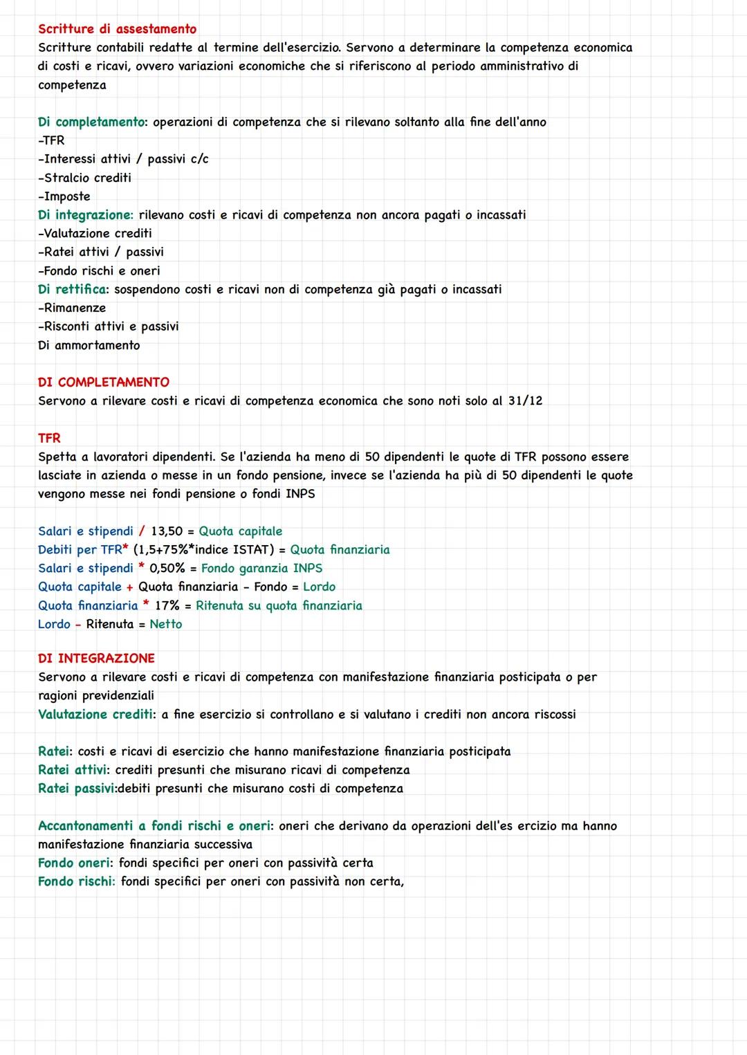 Scritture di Assestamento: Guida Completa