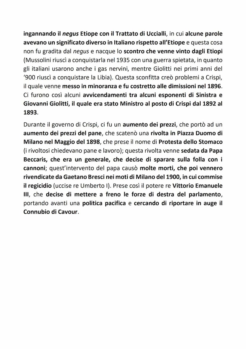 DESTRA E SINISTRA STORICA
Nel momento in cui nacque il Regno di Italia (1861), si costituì un nuovo
parlamento, regolato dalle leggi dello S