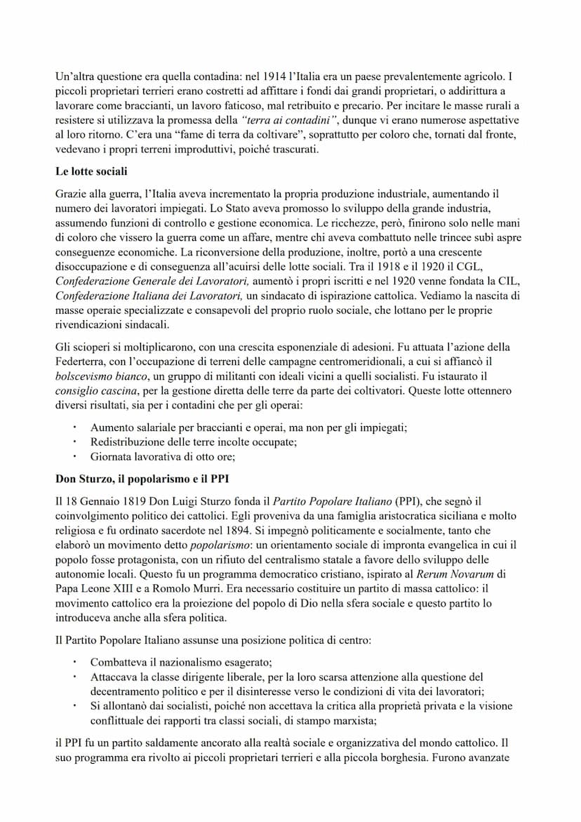 FASCISMO
CRISI DEL DOPOGUERRA: I Trattati di Versailles
Il 18 Gennaio 1919 si tenne a Versailles la Conferenza di Pace tra le potenze vincit