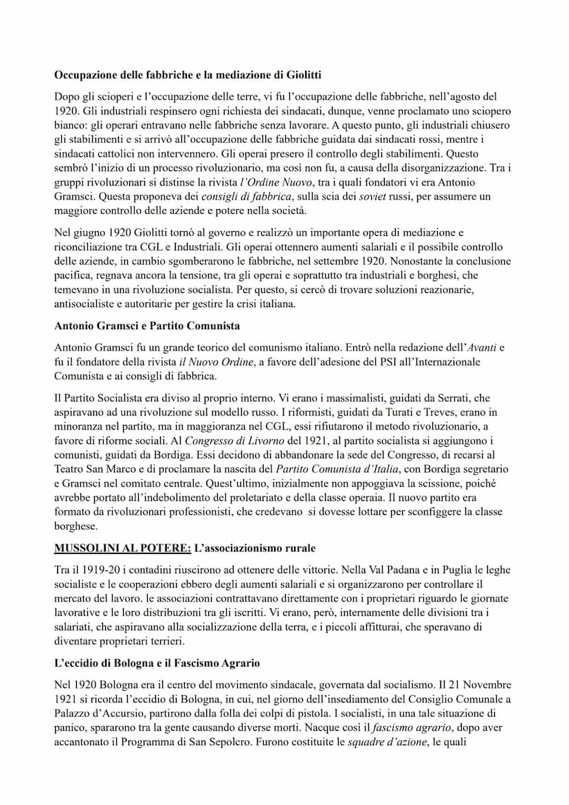 FASCISMO
CRISI DEL DOPOGUERRA: I Trattati di Versailles
Il 18 Gennaio 1919 si tenne a Versailles la Conferenza di Pace tra le potenze vincit
