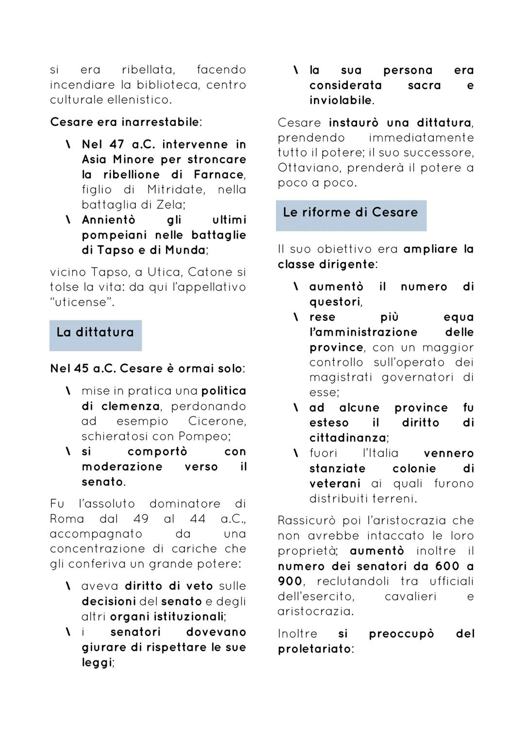 # VERSO LA FINE DELLA REPUBBLICA

Nel corso del I secolo la
repubblica romana raggiunse la
massima espansione territoriale
e ricchezza econo