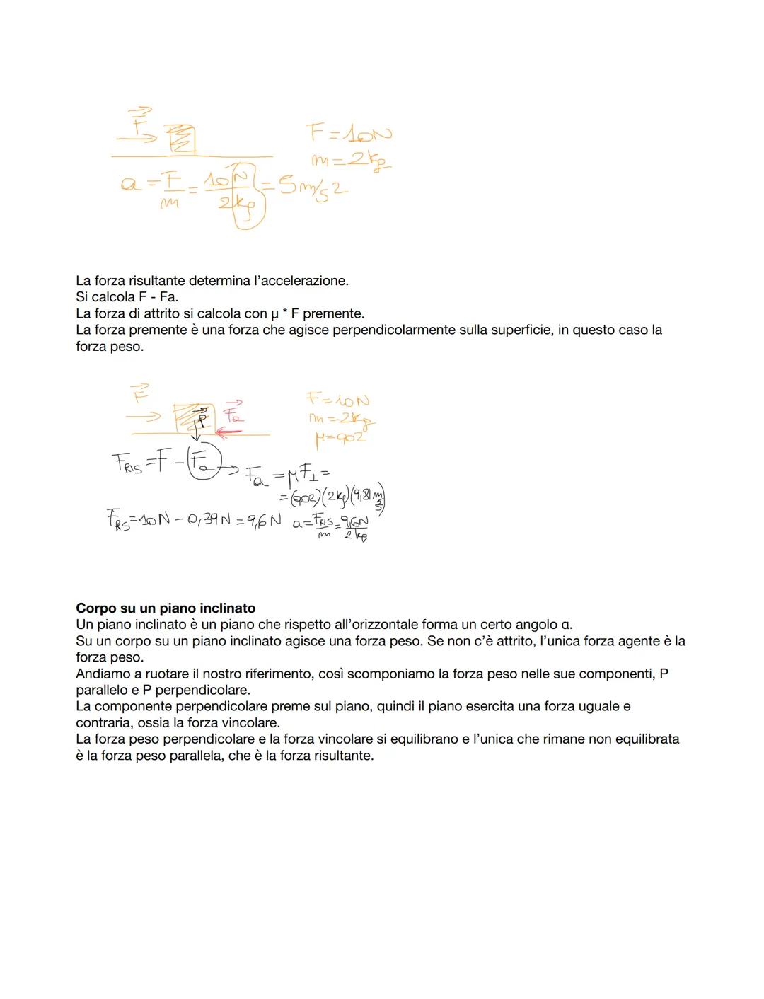 Dinamica
Ramo della meccanica che studia il movimento dei corpi in relazione alle cause che lo determinano.
Primo principio della dinamica: 