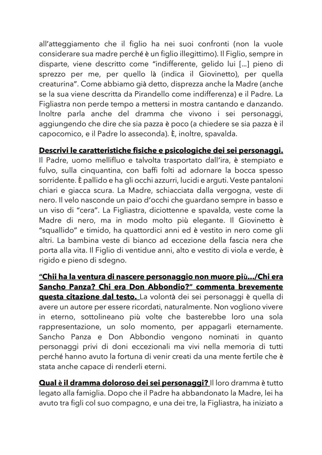 Sei personaggi in cerca
d'autore - atto I
Il brano si apre con un esempio lampante di metateatro. Perché?
L'esempio è sicuramente costituito