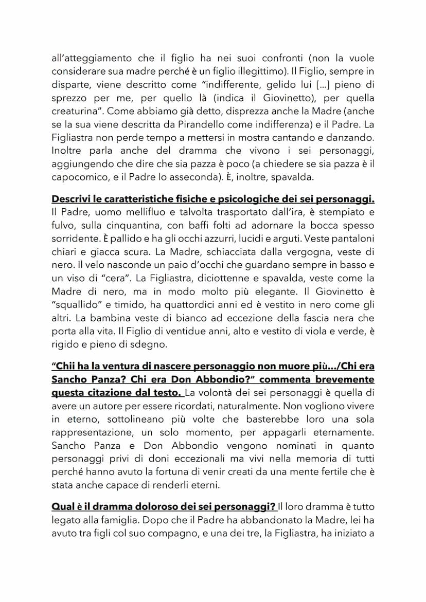 Sei personaggi in cerca
d'autore - atto I
Il brano si apre con un esempio lampante di metateatro. Perché?
L'esempio è sicuramente costituito