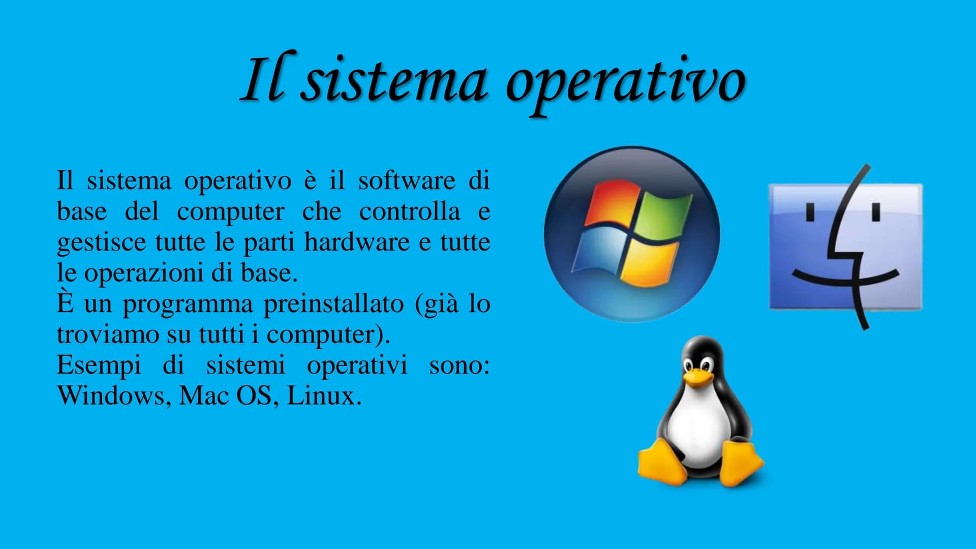 
<p>La struttura di un computer è composta da hardware e software. L'hardware si riferisce alle componenti fisiche del computer, come la tas