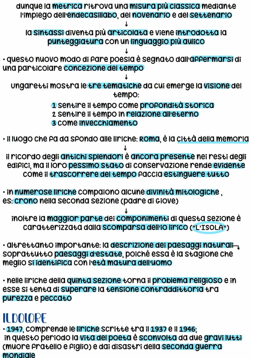 Giuseppe Ungaretti
• 1888, Alessandria d'Egitto
●
• inizia ad occuparsi di letteratura
leggendo i maggiori scrittori moderni e
contemporanei