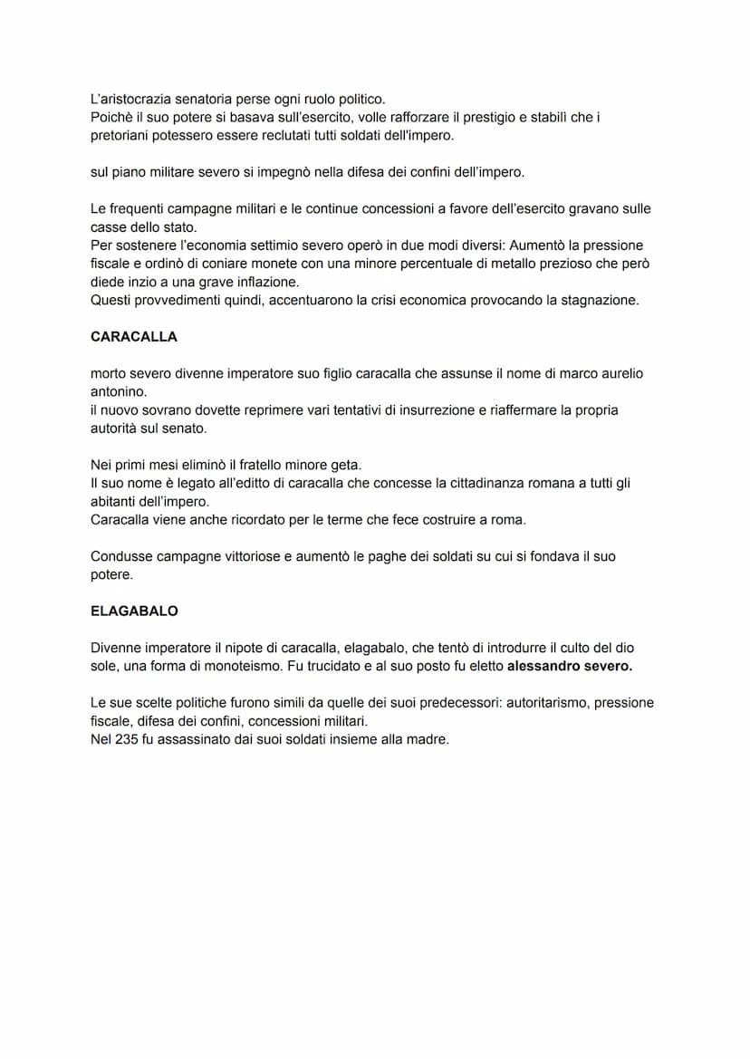 LA DINASTIA FLAVIA
Dopo la morte di Nerone terminò la dinastia giulio claudia.
Per roma cominciò un periodo di guerre civili e di anarchia p