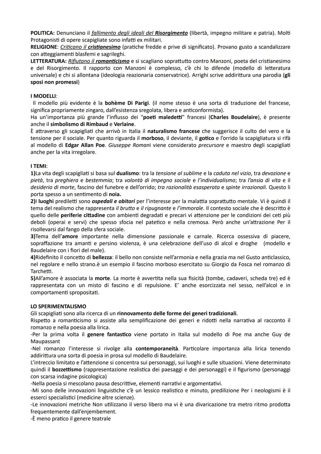 TRA OTTOCENTO E NOVECENTO, IL CONTESTO CULTURALE E LETTERARIO
POSITIVISMO
Tra gli anni 1870 al 1914 si genera in Europa un'illusione senza l