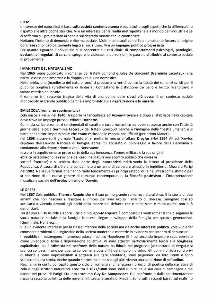 TRA OTTOCENTO E NOVECENTO, IL CONTESTO CULTURALE E LETTERARIO
POSITIVISMO
Tra gli anni 1870 al 1914 si genera in Europa un'illusione senza l
