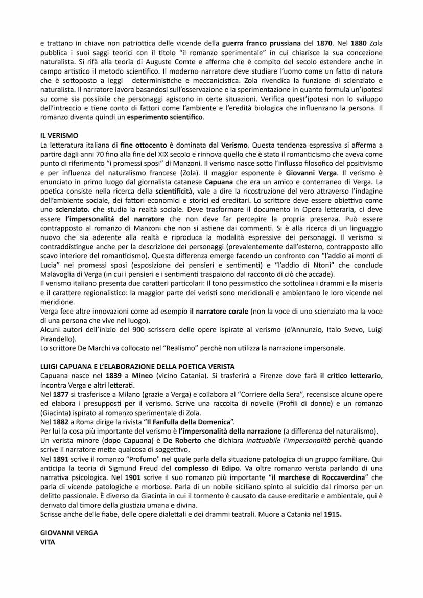 TRA OTTOCENTO E NOVECENTO, IL CONTESTO CULTURALE E LETTERARIO
POSITIVISMO
Tra gli anni 1870 al 1914 si genera in Europa un'illusione senza l