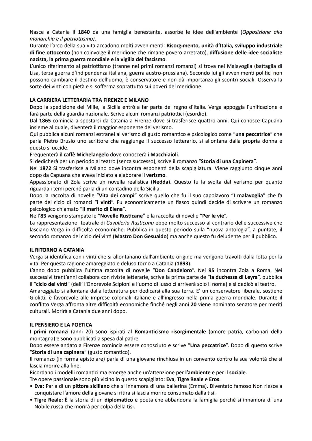 TRA OTTOCENTO E NOVECENTO, IL CONTESTO CULTURALE E LETTERARIO
POSITIVISMO
Tra gli anni 1870 al 1914 si genera in Europa un'illusione senza l