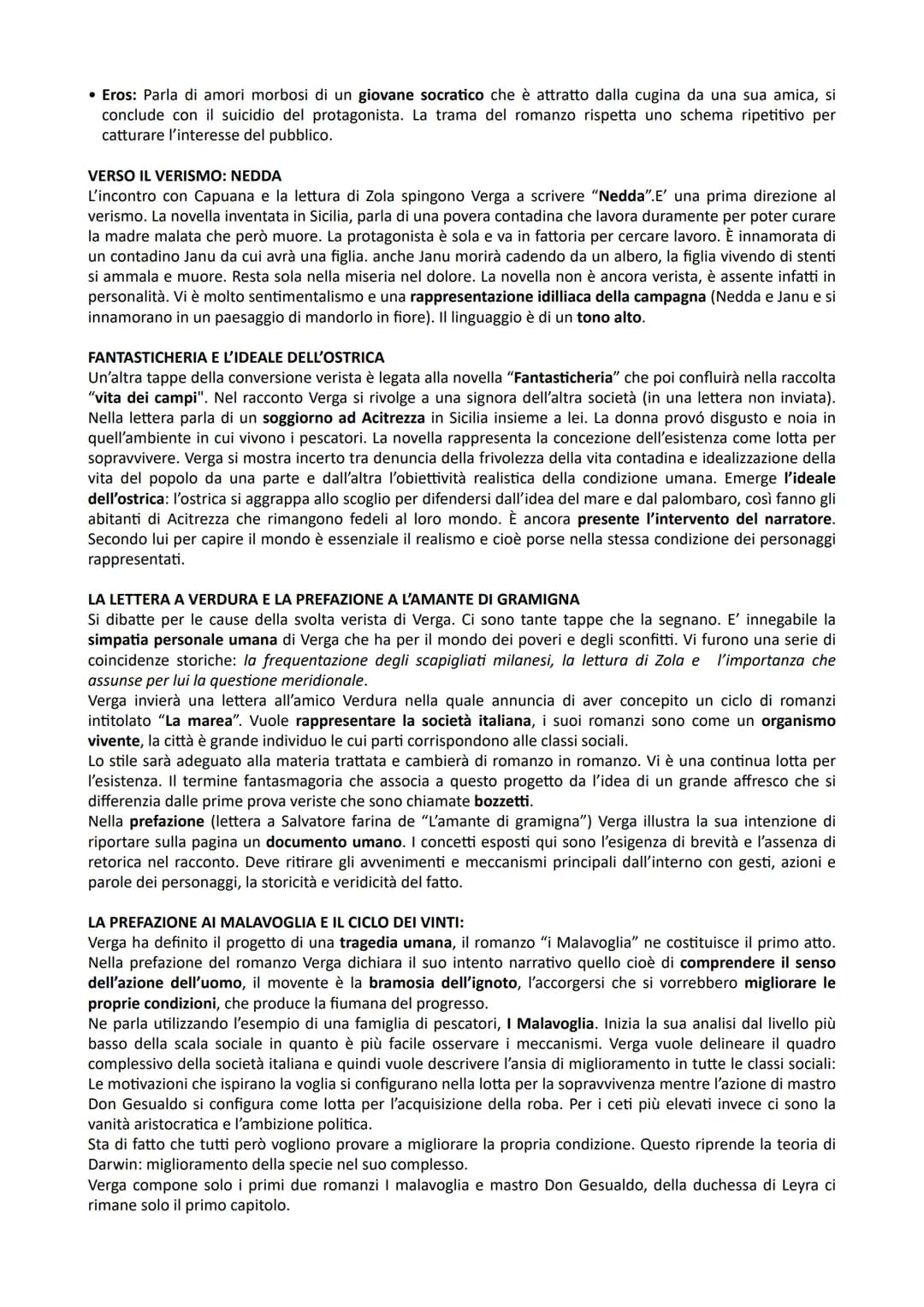 TRA OTTOCENTO E NOVECENTO, IL CONTESTO CULTURALE E LETTERARIO
POSITIVISMO
Tra gli anni 1870 al 1914 si genera in Europa un'illusione senza l