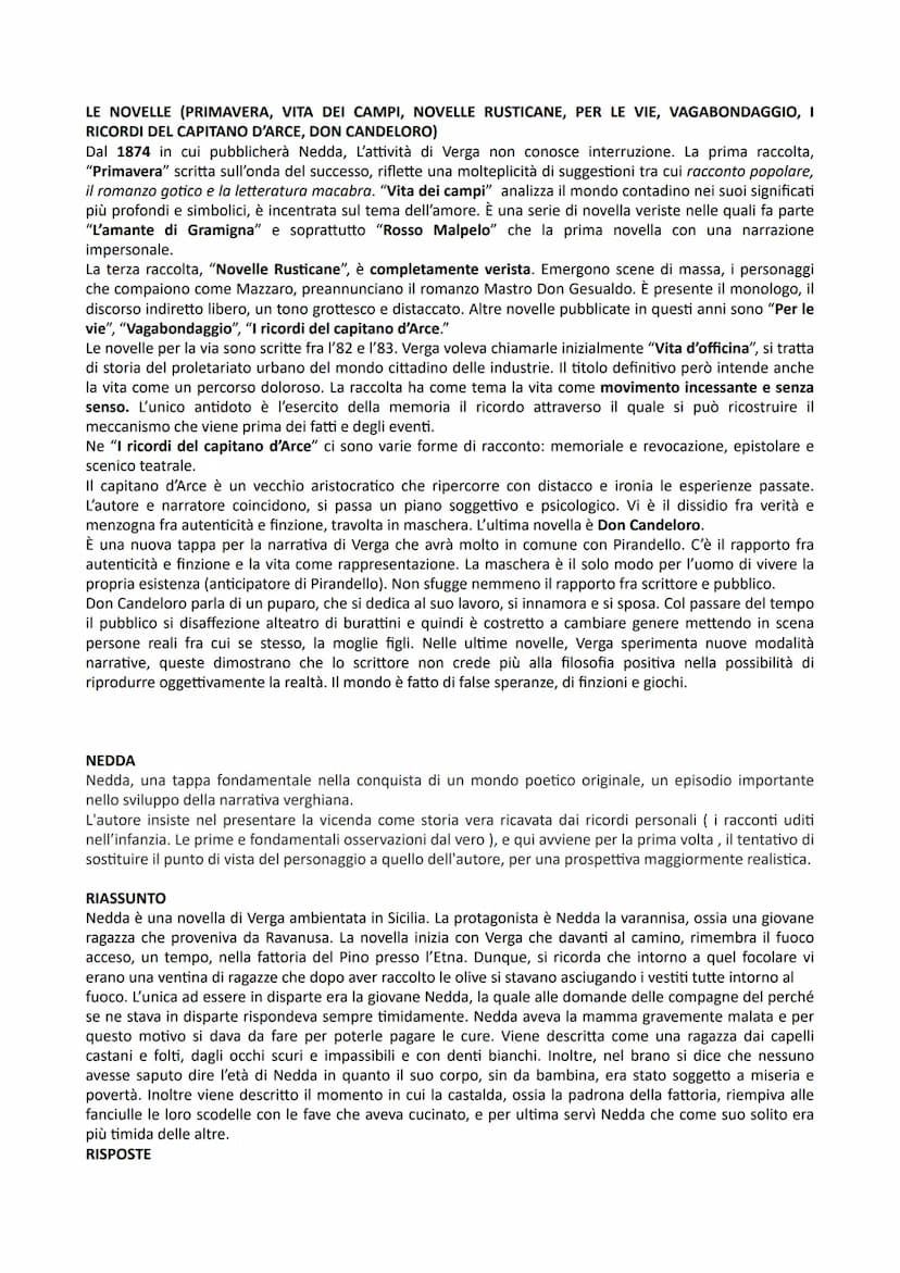 TRA OTTOCENTO E NOVECENTO, IL CONTESTO CULTURALE E LETTERARIO
POSITIVISMO
Tra gli anni 1870 al 1914 si genera in Europa un'illusione senza l