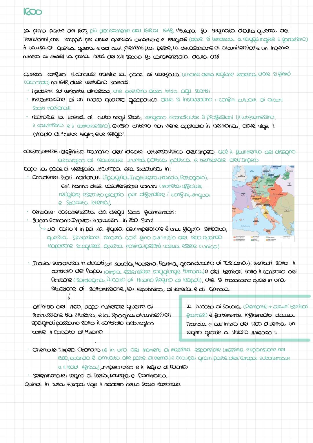 1600

La prima parte del 1600, più precisamente dou 1618 οι 1648, Ευπορα gu segnata dalle querra dei
Trent'anni, che scoppio per deve questi