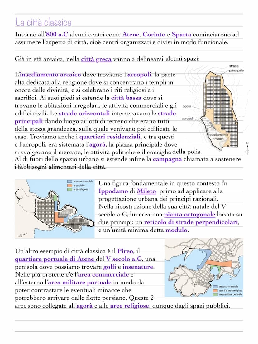 Il tempio greco
Le città greche investivano molte delle loro proprie risorse nella costruzione dei
templi perché essi erano luogo di incontr