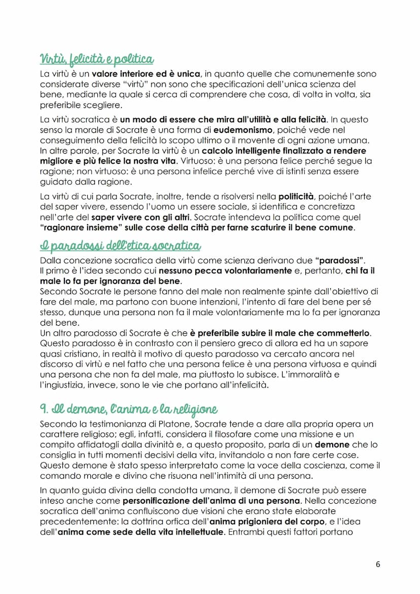 Socrate
1. La vita
Le poche notizie biografiche
Della vita di Socrate sappiamo in complesso abbastanza poco. Egli nacque ad
Atene nel 470-46