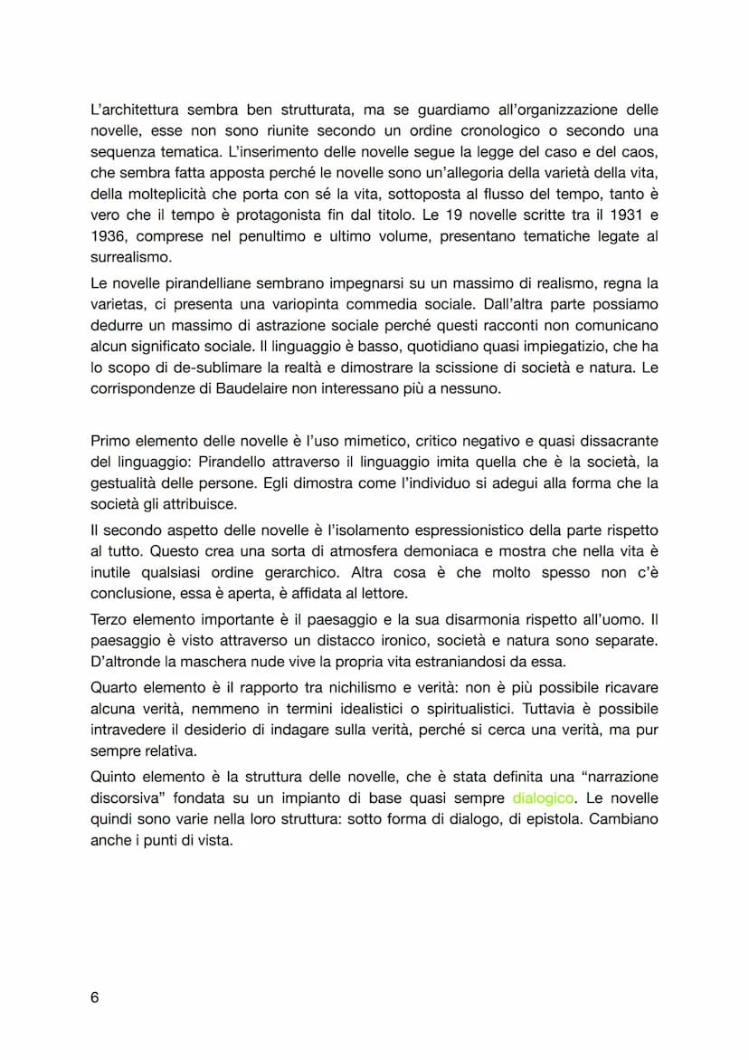 Luigi Pirandello
Introduzione
Pirandello è fra gli interpreti più acuti di un processo caratterizzante il periodo a
cavallo tra otto e novec