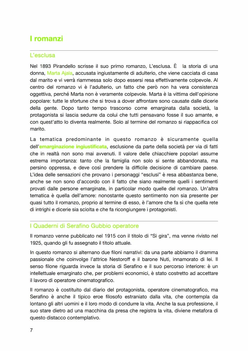 Luigi Pirandello
Introduzione
Pirandello è fra gli interpreti più acuti di un processo caratterizzante il periodo a
cavallo tra otto e novec