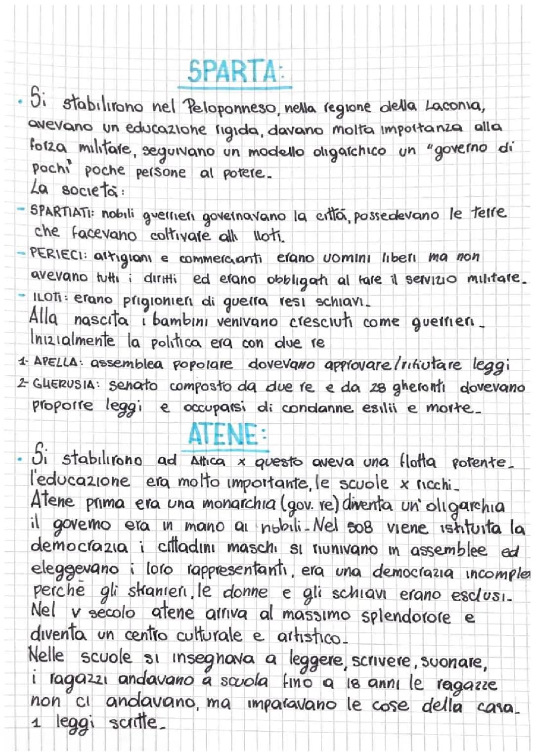 Atene e Sparta 