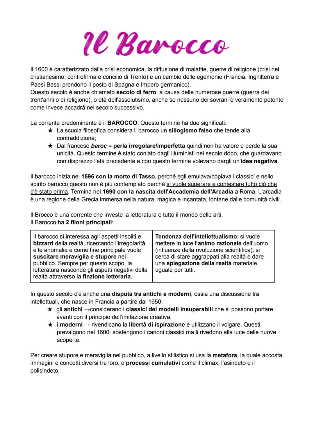 
<h2 id="contestostoricoculturale">Contesto storico-culturale</h2>
<p>Il 1600 è caratterizzato dalla crisi economica, la diffusione di malat