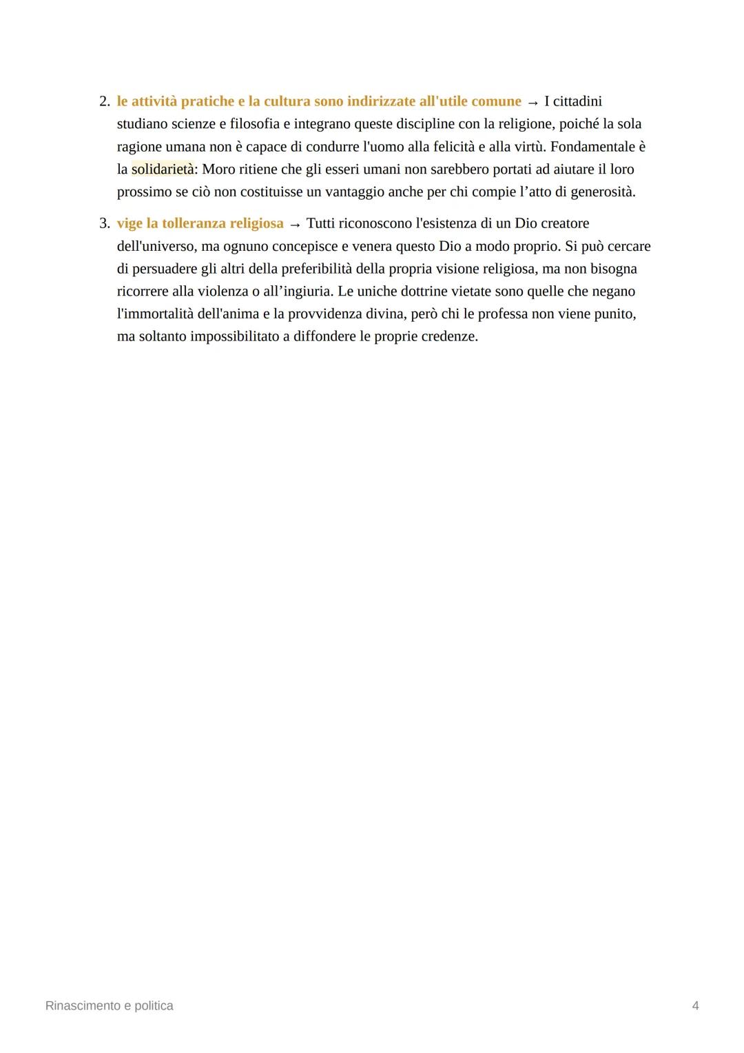 Rinascimento e politica
L'ideale di un rinnovamento politico
Nel Rinascimento si diffonde l'esigenza di un rinnovamento politico (la filosof