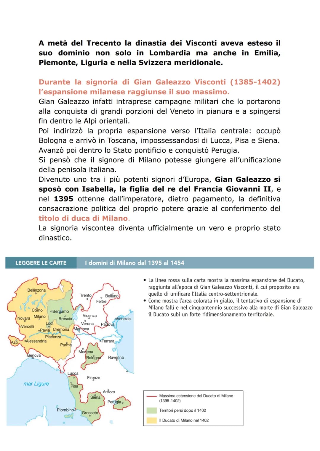 DAI COMUNI ALLE SIGNORIE
Tra la fine del Duecento e il Quattrocento la penisola italiana è
frammentata in varie realtà politiche nessuno sta