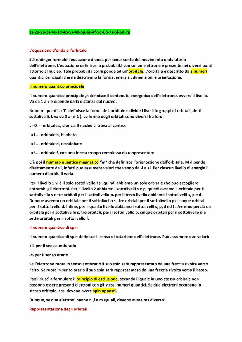La struttura dell'atomo
La materia si compone di una carica elettrica. Questa può essere di due tipi:
positiva (+)
Negativa (-)
Le cariche d