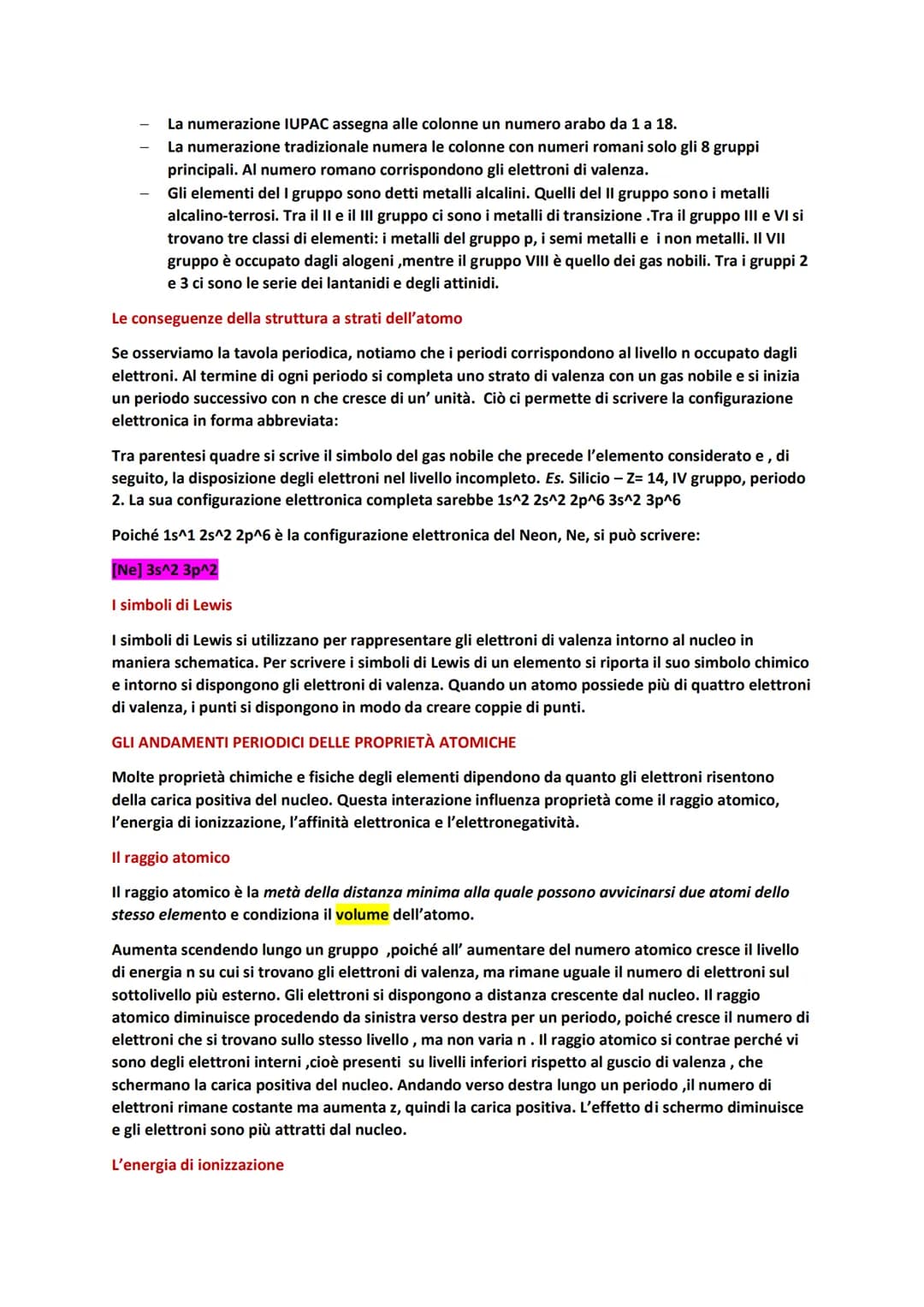 La struttura dell'atomo
La materia si compone di una carica elettrica. Questa può essere di due tipi:
positiva (+)
Negativa (-)
Le cariche d